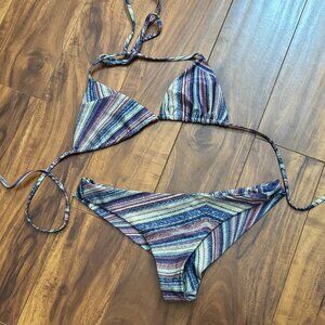 Frankie's Bikinis 2 Piece Size S/M
